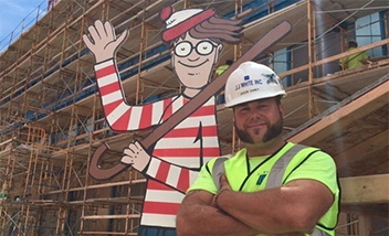 Jason Haney brings the children back to life with Waldo!